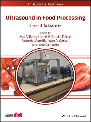 cover image of Ultrasound in Food Processing